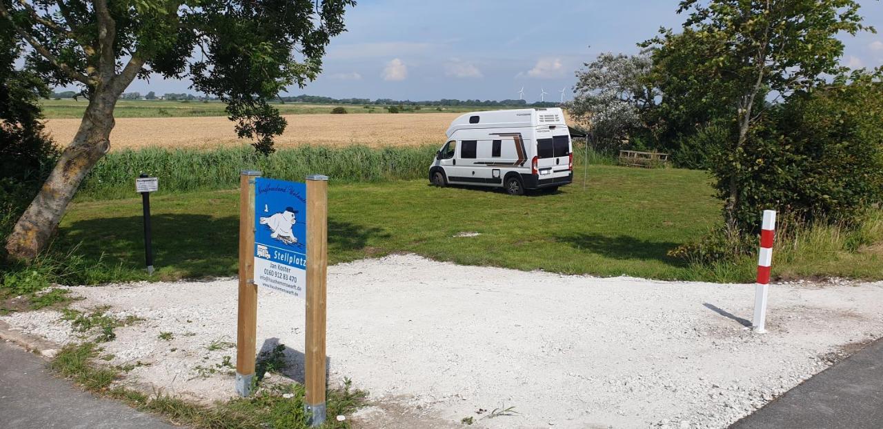 Wohnmobilstellplatz Hemenswarft An Der Nordsee - Meerblick Emmelsbüll-Horsbüll المظهر الخارجي الصورة